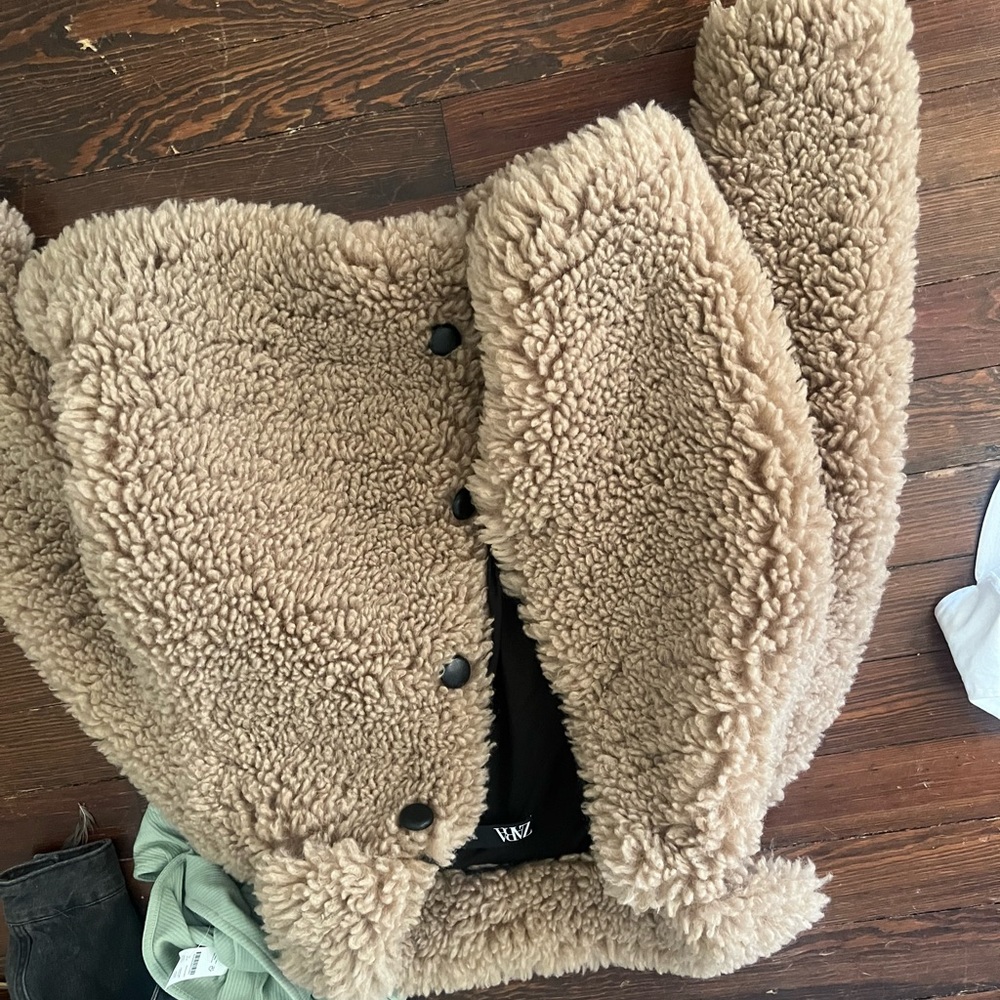 Zara Sherpa jacket
